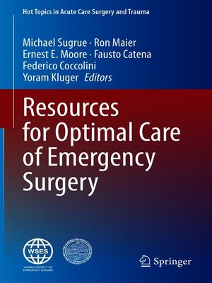 cover image of Resources for Optimal Care of Emergency Surgery